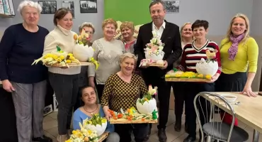 Wielkanocne klimaty zagościły w Sikorach...