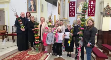 W Sterdyni wybrano najpiękniejszą palmę wielkanocną