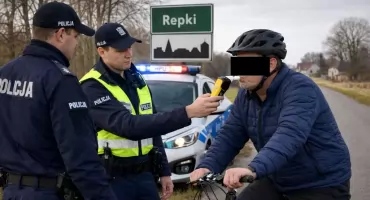 Ta przejażdżka rowerem będzie go naprawdę słono kosztować!