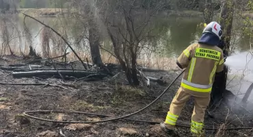 Tylko w niedzielę strażacy gasili trzy pożary traw i lasów
