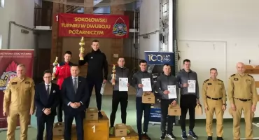 Strażacy z całej Polski rywalizowali w Sokołowie Podlaskim