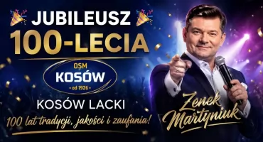 OSM Kosów Lacki świętuje 100-lecie. Zenek Martyniuk będzie gwiazdą jubileuszu.