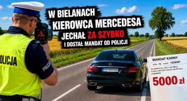 Ten kierowca dostał 5 tys. zł mandatu i 15 punktów karnych. Za co?