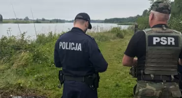 Nad Zalewem Niewiadoma mundurowi wzięli pod lupę wędkarzy