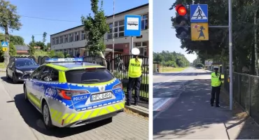 Sokołowscy policjanci sprawdzili bezpieczeństwo przy 28 szkołach