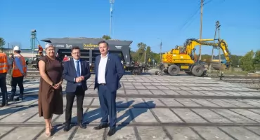 Przejazd kolejowy na Lipowej otwarty! Rusza kolejny ważny etap prac na kolei.