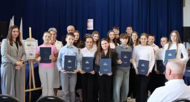 Uczniowie z gminy Repki odebrali stypendia