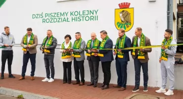 Podlasie Sokołów Podlaski podsumowało jubileusz odsłonięciem muralu