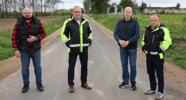 Zakończyła się kolejna inwestycja drogowa
