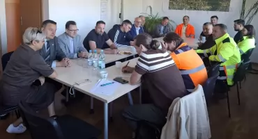 Kiedy zakończy się remont drogi Sokołów – Emilianów. Samorządowcy też chcieli to wiedzieć...