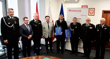 Dwaj druhowie OSP w Mursach Starych z tytułem „Strażak Miesiąca Czerwca” na Mazowszu