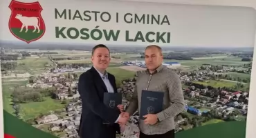 Samorząd Kosowa Lackiego podpisał ważną umowę na rozwój sieci kanalizacyjnej